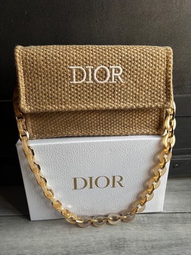 Dior beauty jute pouch bag - dior,