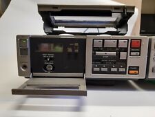 Sony SL-F1e + A-C-F1F Adapter - Portable Betamax 