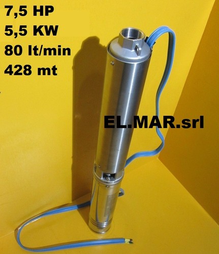 Elettropompa sommersa hp - 7,5,