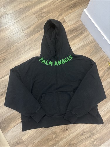 Palm angels felpa uomo nera - palm,