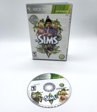 The Sims 3: Platinum Hits Life Simulation Game (Microsoft Xbox 360, 2010) con codice