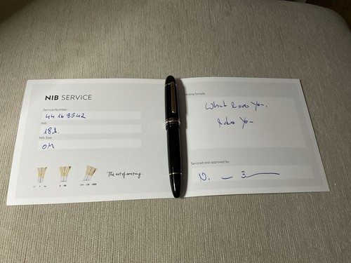 Montblanc meisterstück penna - montblanc,