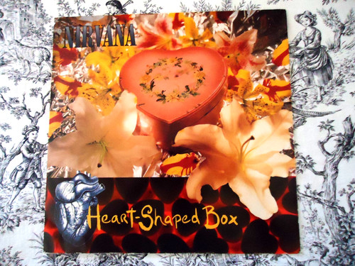 Nirvana heart shaped box - box, 12"