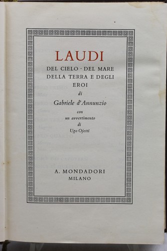 Libro laudi gabriele - laudi,