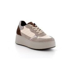 IGI&CO SCARPE SNEAKERS CON ZEPPA DA DONNA 6672311 BEIGE VISONE DAL 35 AL 40 NEW