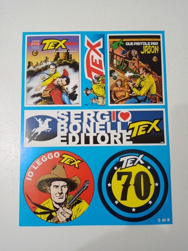 Adesivi foglio 8 tex - 5, di