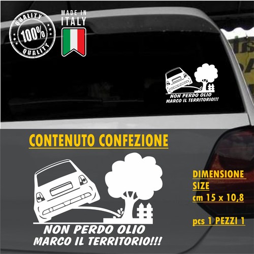 Adesivo compatibile con fiat - con,