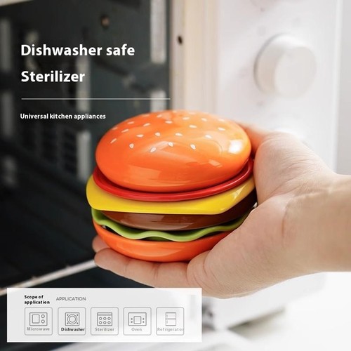 Set piatti hamburger