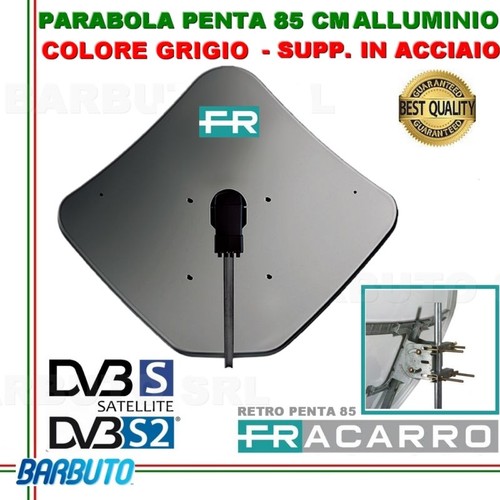 Parabola in alluminio - 85, cm