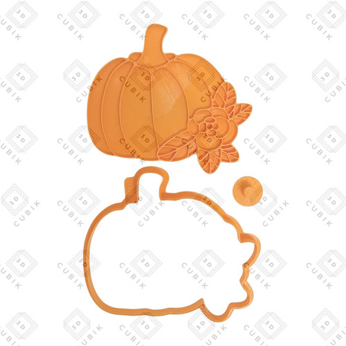 Zucca con fiore