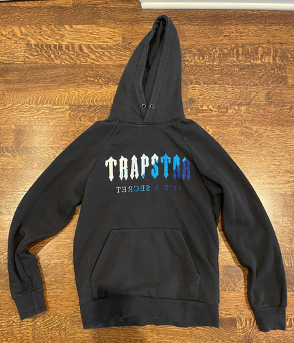 Trapstar london felpa nera con - trapstar,