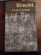 BRECHT BERTOLT Poesie e