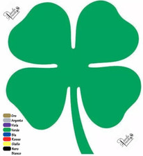 Kit 2 adesivi QUADRIFOGLIO