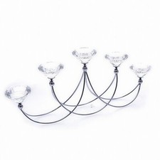 Porta candela candeliere a 5