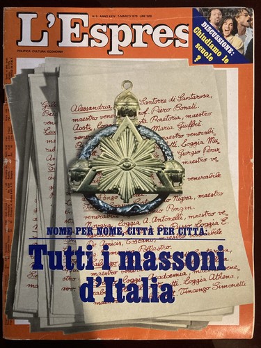 Espresso 1978 massoni - l'espresso, 9