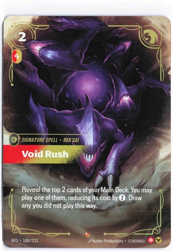Void rush epic spiritforged - epic,