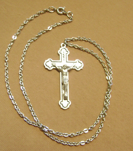 Collana pendente vintage - pendente, croce