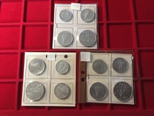 LOTTO REPUBBLICA ITALIANA SERIE MONETE 1 2 5 10 LIRE anni: 1948 1949 1950 PZ.12