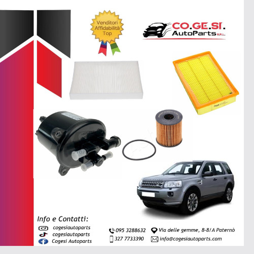 Kit tagliando filtri land - 4,
