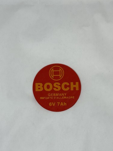Targa per batteria bosch - batteria, dkw