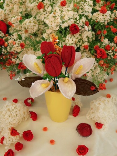 Fiori uncinetto - fiori,