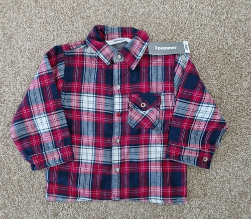 Camicia quadri manica lunga - manica,