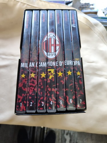 Cofanetto dvd milan - milan, campione