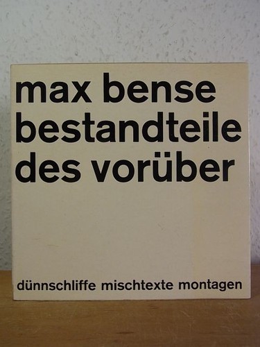 Bestandteile des vorüber - bestandteile,
