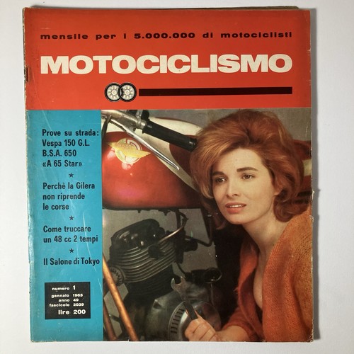 Rivista motociclismo gennaio - rivista,