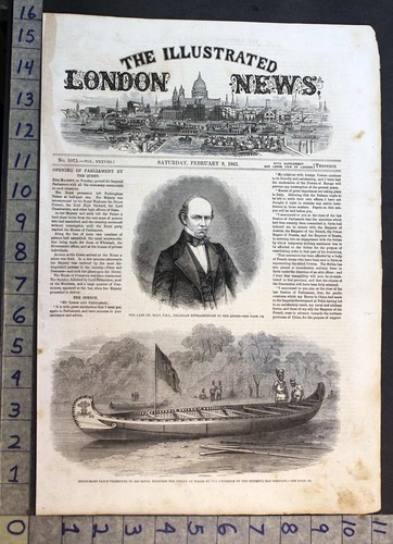 1861 betchbark canoa commercio - betchbark,