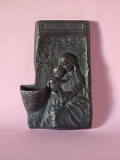 Placca in bronzo Acquasantiera