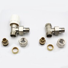 Kit termostatico a squadra