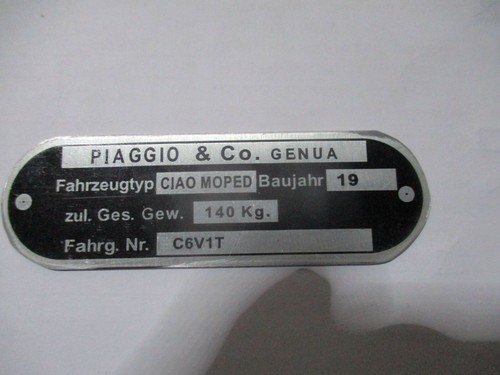 Scudo piastra ciao - piastra,