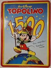 TOPOLINO 1500 TARGA IN METALLO