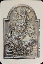 SANTA MARIA DI LEUCA LA RESURREZIONE DA TABERNACOLO IN ARGENTO SANTINO