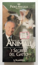 Vhs I Segreti Del Gatto Piero Angela Viaggio Nel Mondo Animali Sigillata (V14)