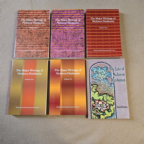Nichiren daishonin book lot - nichiren,