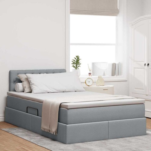 Letto con contenitore - led, e