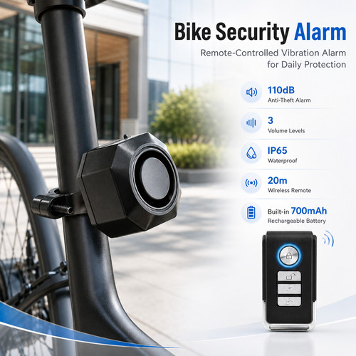 Allarme bici telecomando - allarme,