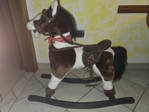 Cavallo dondolo legno e - dondolo, in