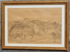 Eso Peluzzi (Cairo Montenotte SV 1894-Monchiero 1985) "Colline a Monchiero 1973"