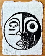 Maschera africana, Yin & Yang