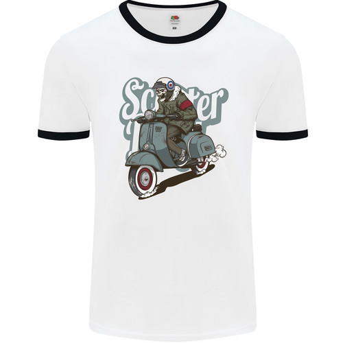 Shirt scooter teschio moto - scooter,