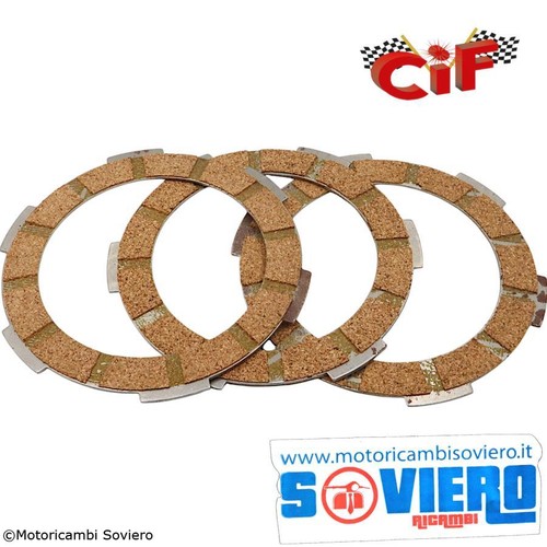 Set dischi rivestisti - set,