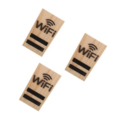 Insegna password wifi legno - insegna,