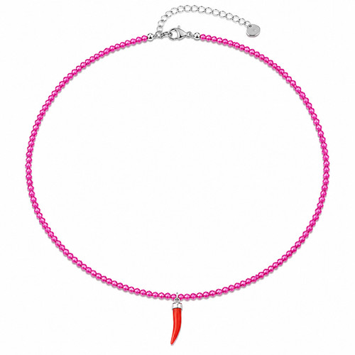 Collana con cristalli - collana,