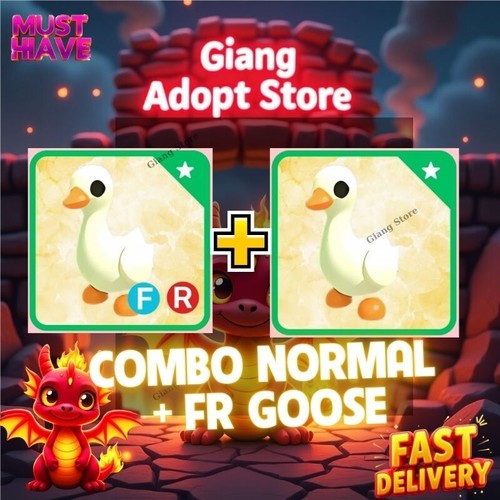 Goose pet fly ride - goose,