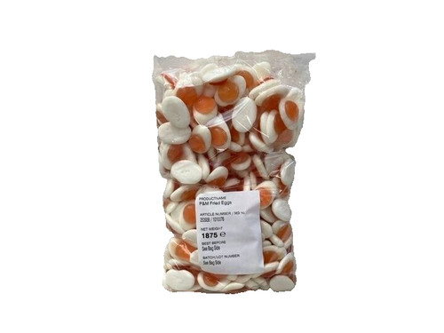 Uova fritte stile - uova, haribo