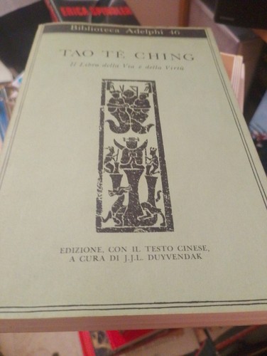 Tao tè ching libro della - ching,
