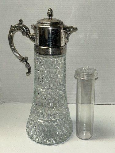 Caraffa brocca decanter piatto